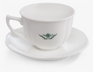 Available Options - Classic White Teacup & Saucer