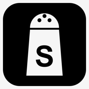 Salt Shaker Container - Icone Saleiro Png