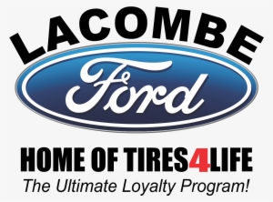 Lacombe Ford - Chroma 5681 Oval Ford Logo Stick-onz Decal