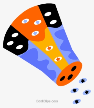 Salt Shaker Royalty Free Vector Clip Art Illustration