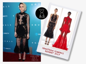 Kristen Stewart In Jonathan Simkhai Resort - Kristen Stewart Oscar 2017