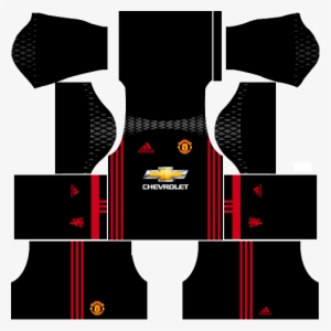 Manchester United 2016-2017 Goalkeeper Home Kits Dream - Dream League Soccer Kit Do Psg