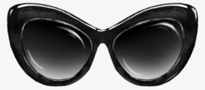 Glasses Cateye Black Freetoedit - Portable Network Graphics