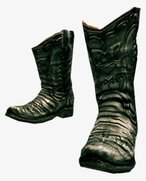 Cowboy Boot Free Png Image - Black Cowboy Boots Png