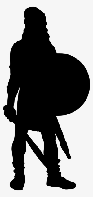 Trojan Head Silhouette At Getdrawings - Warrior Silhouette Png