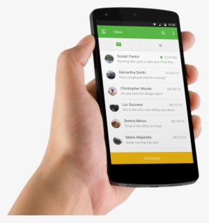 Sms From Your Work Extension - Phone With Hand Android