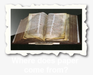 Where Does Paper Come From - Domesday Book