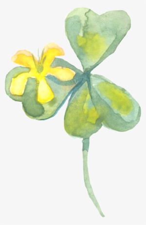 Plant Transparent Ornament Vector In Spring - Watercolor Painting