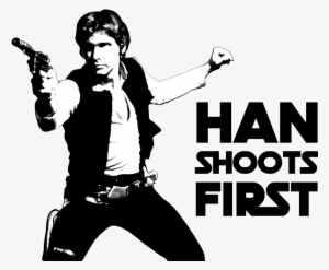 Han Shoots First - Star Wars Valentines Han Solo