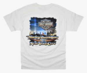 Nyc Exclusive Beams Of Light White Tee - New York City