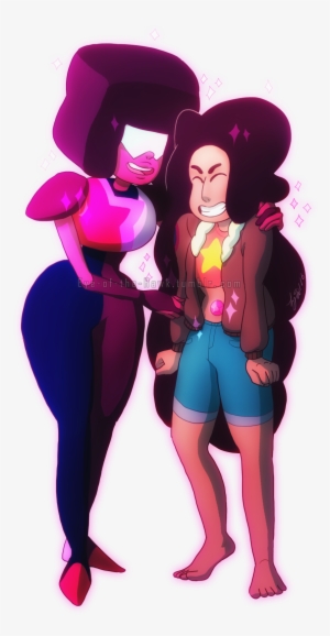 Mama Garnet Would Be So Proud Of Stevonnie For Taking - Stevonnie And Garnet