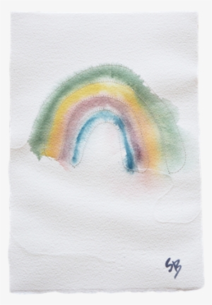 Shop The One Of A Kind Rainbow Water Colour Art Piece - Arch