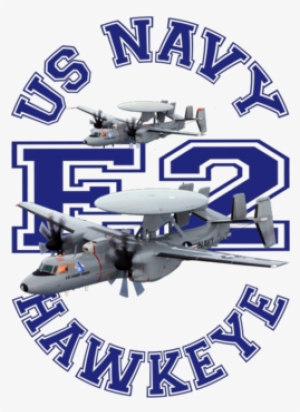 Navy E2 Hawkeye - Finland Designs Shower Curtain
