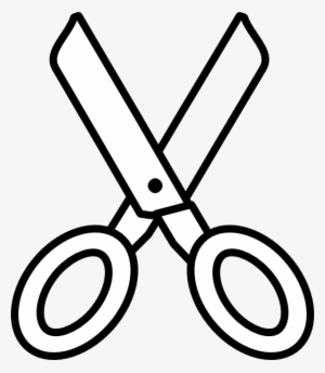 Pair Clipart Gunting - Scissors Clipart Black And White