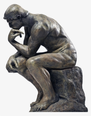 Human Operating System Thinking Man - Thinking Statue Png