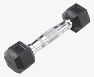 Body-solid Rubber Coated Hex Dumbbells - Body Solid Rubber Coated Hex Dumbbells