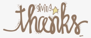 28 Collection Of Give Thanks - Calligraphy