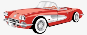 Car Chevrolet Corvette Cabriolet Icon - Classic Car Icon Png
