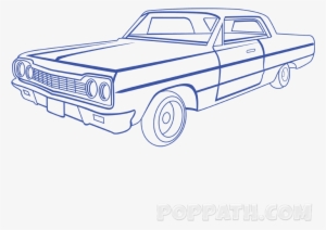 Clip Free Library Fast Drawing Classic Car - Graphics
