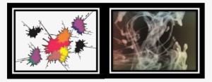Ink Splatter And Smoke Texture - Radiology