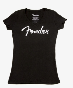 Fender® Ladies Distressed Logo T-shirt, Black, - Mr Robot Shirt