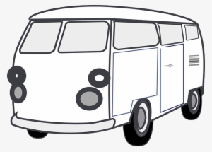 Black And White Van Png Transparent Black And White - Van Black And White