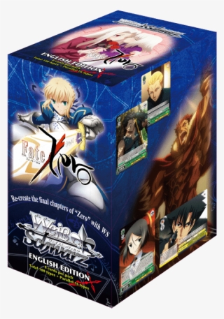 Weiss Schwarz Tcg: Fate / Zero Booster Display (20)