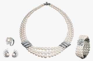 Platinum, Pearls, Diamonds - Pearl Sets Van Cleef And Arpels