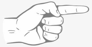 %22a Student Speaks Truth To Power%22 Finger Pointing - Finger Pointing Png White