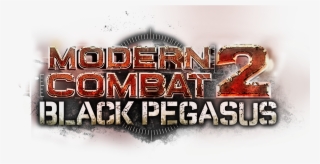 A Jogabilidade Assim Como Diversos Jogos Da Gameloft - Modern Combat 2 Black Pegasus Logo
