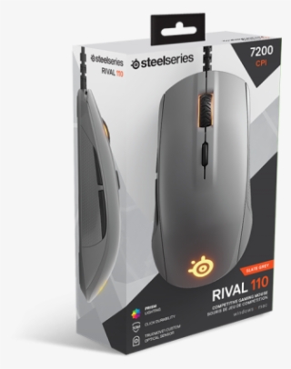 Click Image For Gallery - Steelseries Rival 110 Grey