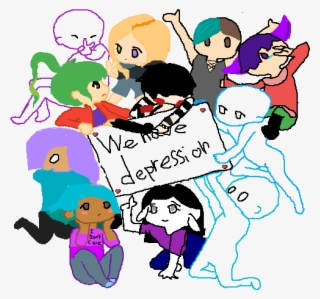 I Have Depression - Cartoon