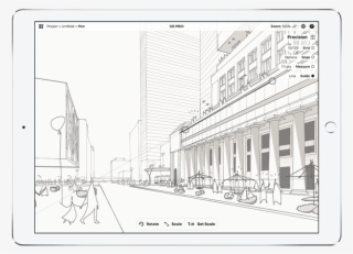 Woojae Sung Sketch For Concepts On Ipad Scale Tool
