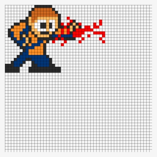 8 Bit Cole From Infamous Perler Bead Pattern / Bead