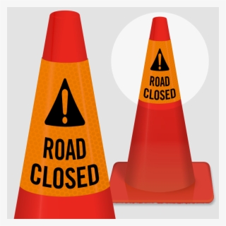 Road Closed Cone Collar - Rally Obedience