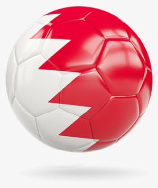 Illustration Of Flag Of Bahrain - Bahrain Flag Ball