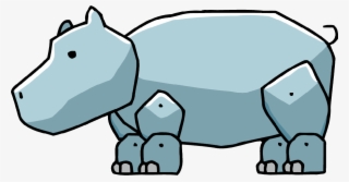 Hippopotamus - Scribblenauts Hippo