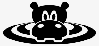 Png File Svg - Hippopotamus