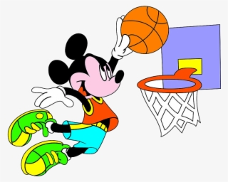 Mickey Mouse Minnie Mouse Donald Duck Basketball Clip - Donald Duck Mickey Mouse And Dog