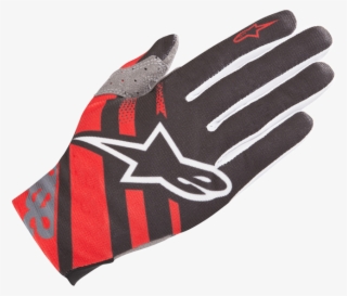 Alpinestar Racer Glove Black/red - Alpinestars Racer Gloves