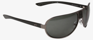 Gargoyles Pilot Sunglasses, Gun Metal Frame With Smoke - Lens
