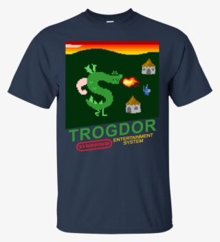 Trogdor T-shirt Men - Shelby Company Skull