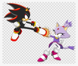 Shadow And Blaze Clipart Shadow The Hedgehog Sonic - Sonic Blaze