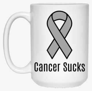 Cancer Sucks Grey Ribbon Brain Cancer Awareness 15