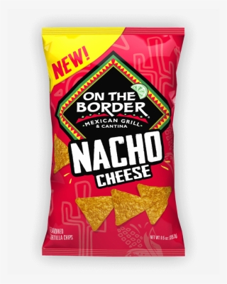 Nacho Cheese - Border Tortilla Chips Cafe Style 12 Oz Bag