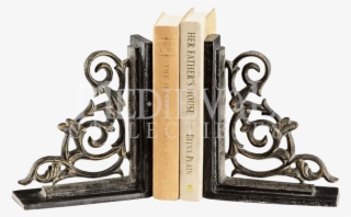 Classic Scroll Bookends - Bookend