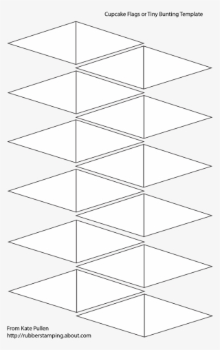 Make Tiny Cupcake Flags For Your Next Party Or Celebration - Printable Mini Bunting Template