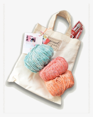 Knit Your Own Bunting- Knitting Kit In Bright Summer