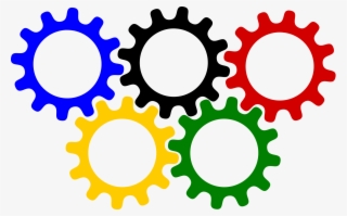 Colorful Gears Png - Gears Svg