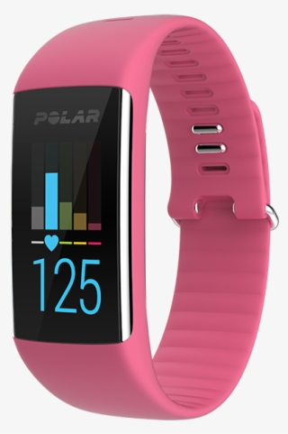 Polar A360 Fitness Tracker, Pink Small - Polar A360 Pink (medium)
